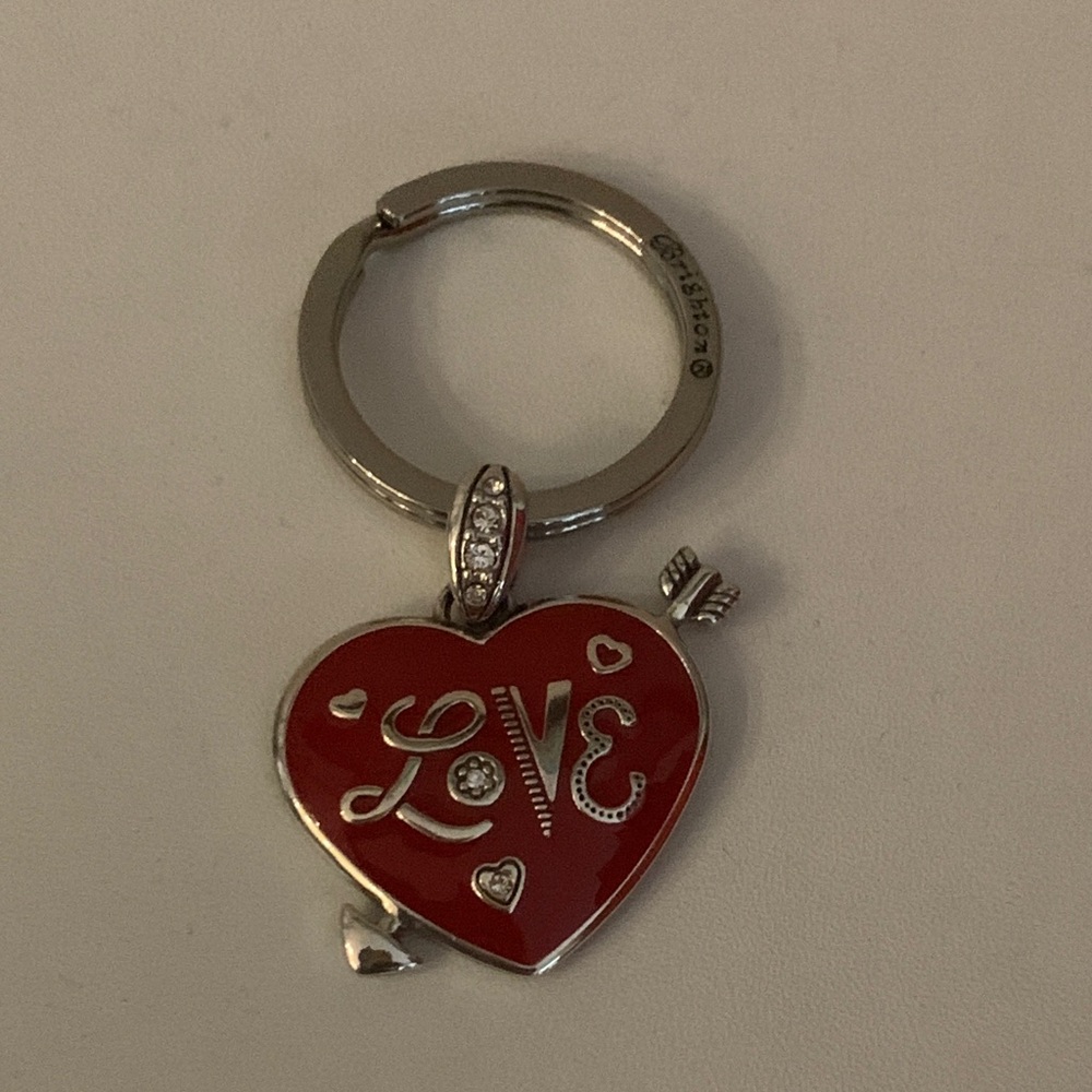 Brighton Red Heart Love Keychain-NWOT - Picture 5 of 5